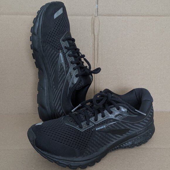 Brooks Ghost 12 1203051B040 Running Shoes Women's Size 10.5B Black - Picture 3 of 12